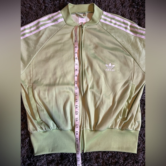 Lime Green Adidas Track Jacket-XL - Picture 11 of 11